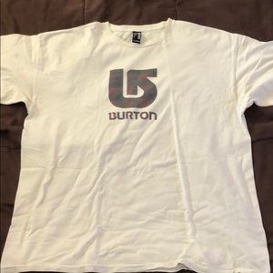White Burton t-shirt